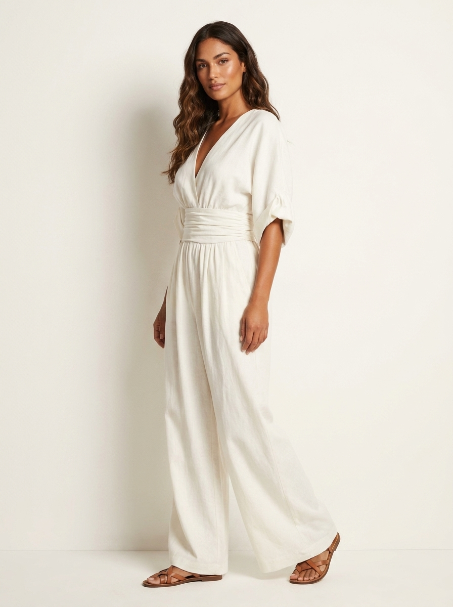Isabella | Elegante wide-leg jumpsuit