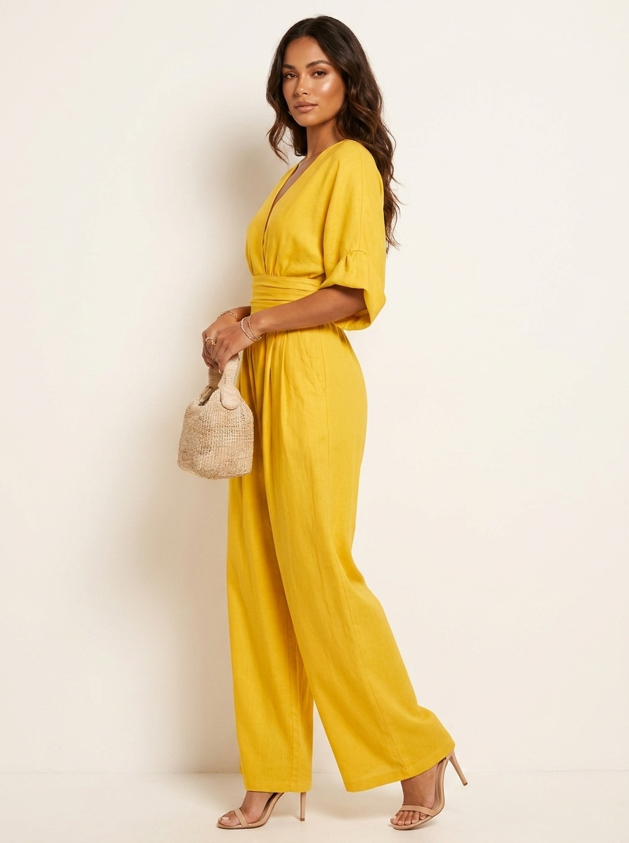 Isabella | Elegante wide-leg jumpsuit