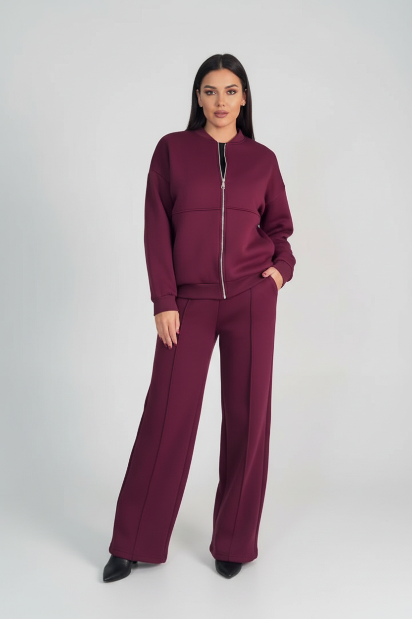 Wrenna | Lounge Set met Rits Top