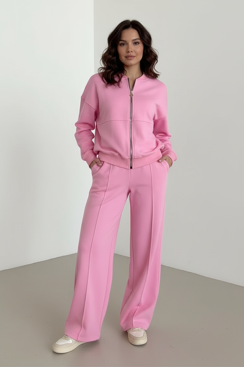 Wrenna | Lounge Set met Rits Top