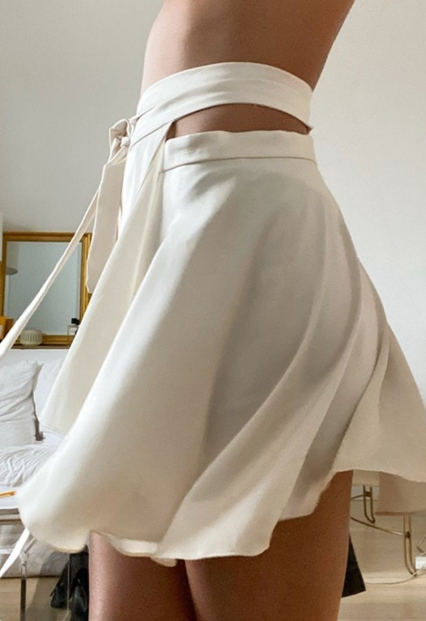Marina | Satijnen rok set