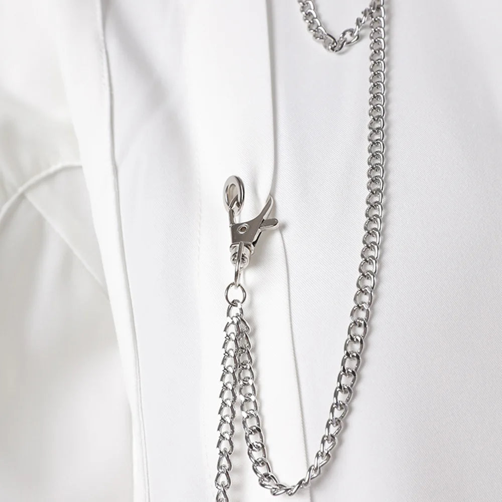 Char | Blouse met kettingdetails