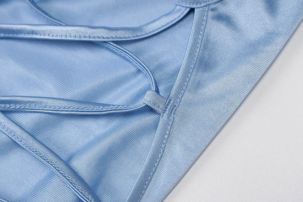 Shirley | Lace-up mini jurk