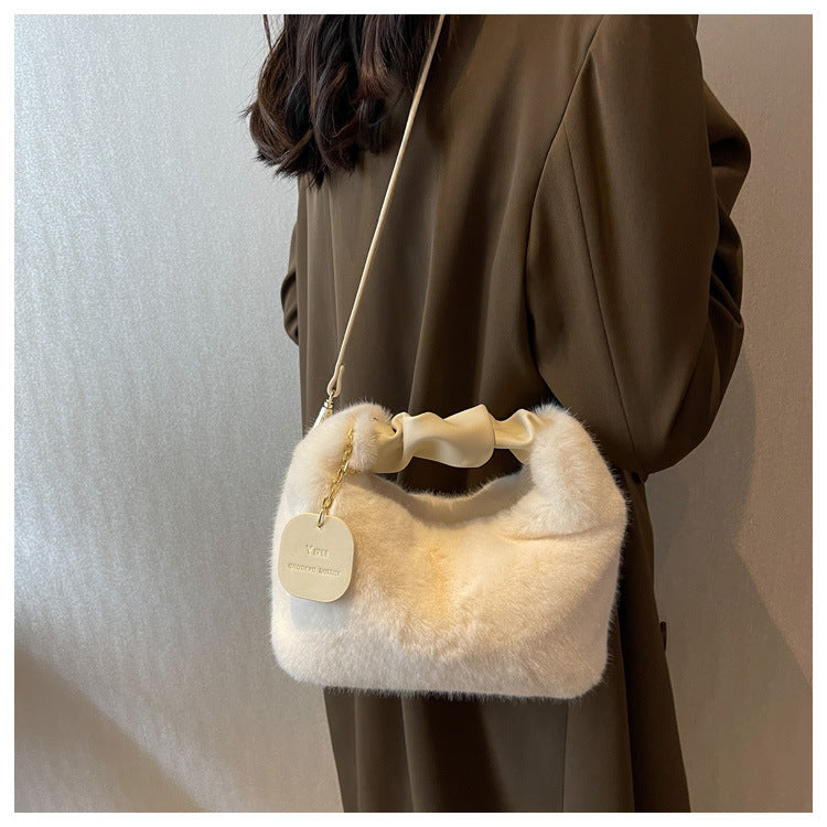 Anna | Faux fur crossbody tasje