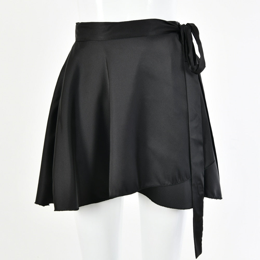 Marina | Satijnen rok set