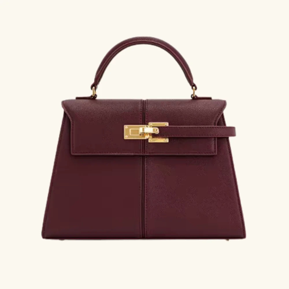 Premium PU crossbody tas met kettingdetail
