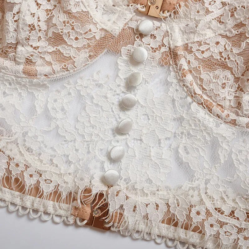 Lucia | Kanten cropped cami