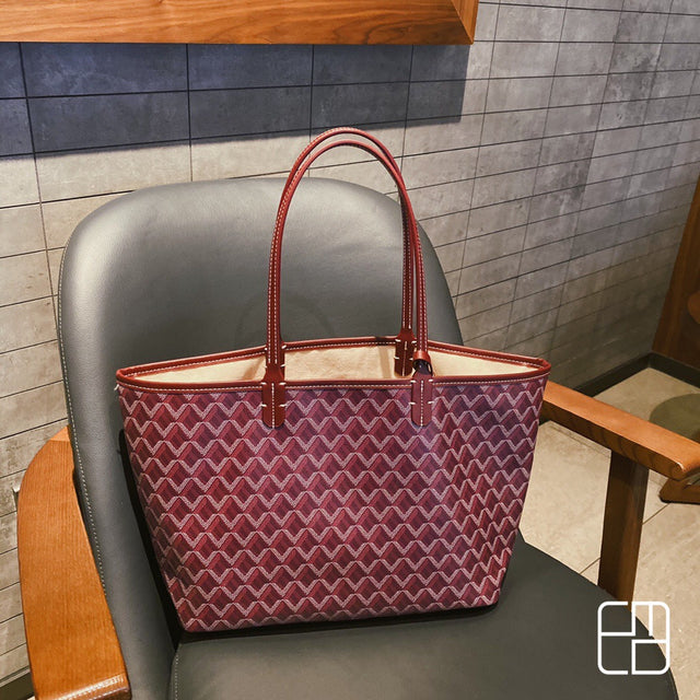 Anne | Luxe shopper met patroon