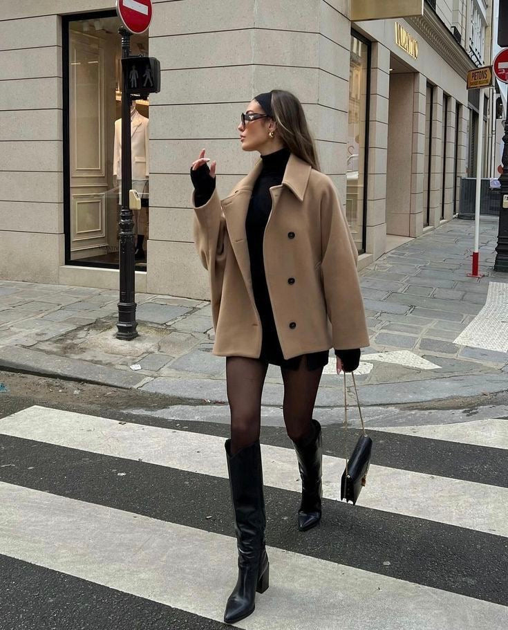 Wren | Oversized Wollen Jas