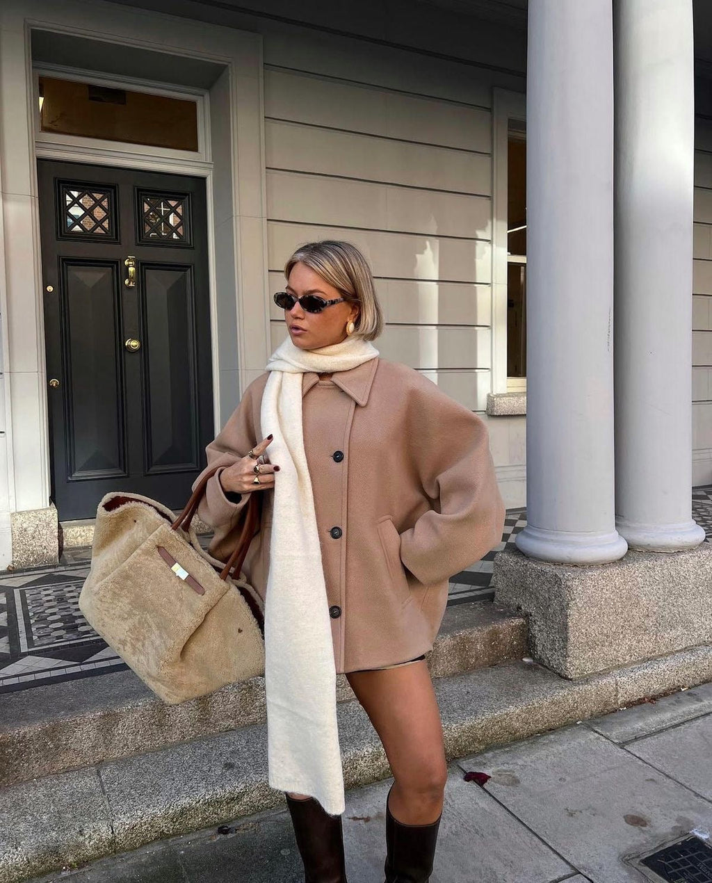 Wren | Oversized Wollen Jas