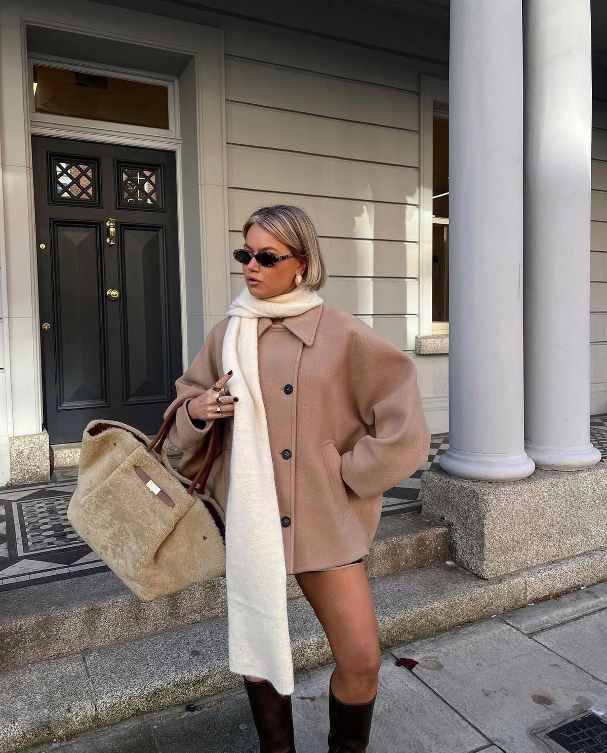 Wren | Oversized Wollen Jas