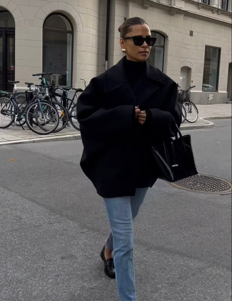 Wren | Oversized Wollen Jas