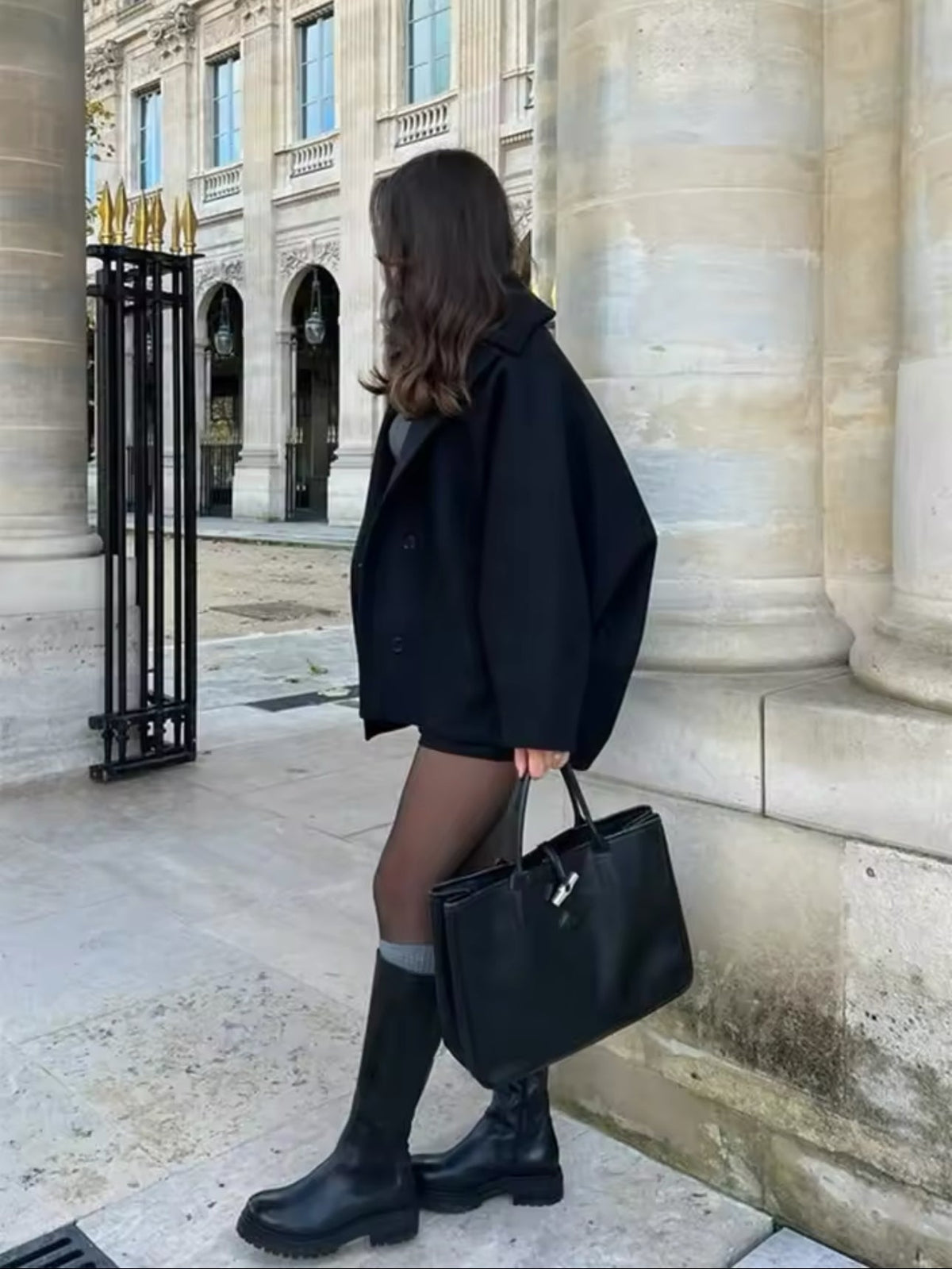 Wren | Oversized Wollen Jas