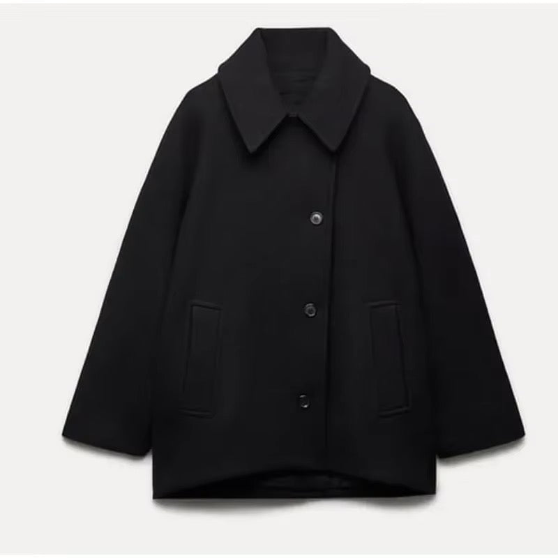 Wren | Oversized Wollen Jas