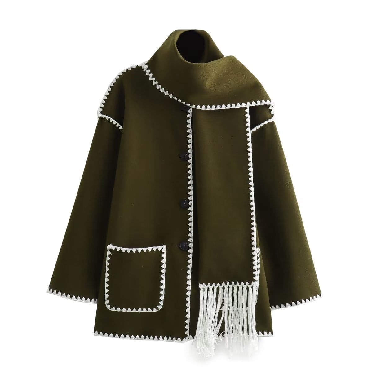 Federica | Warme Wollen Cape