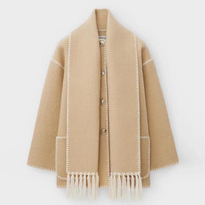 Federica | Warme Wollen Cape