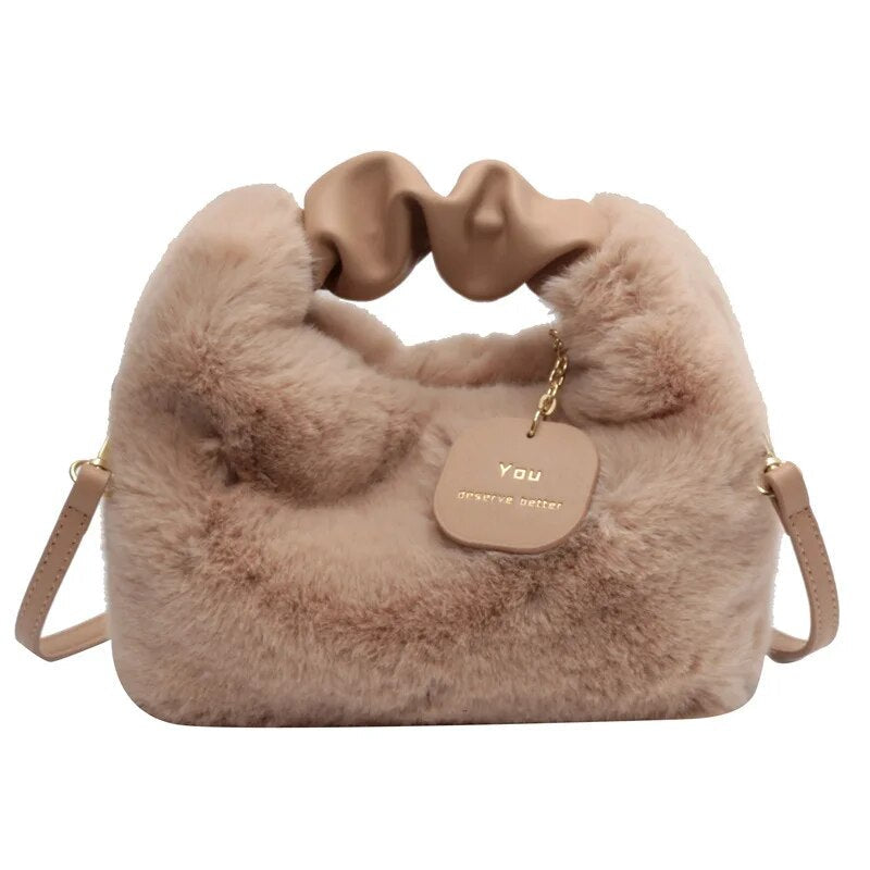 Bo | Fluffy crossbody tas