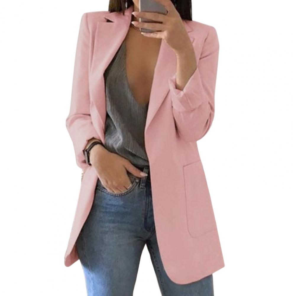 Coco | Lange Blazer met Reverskraag