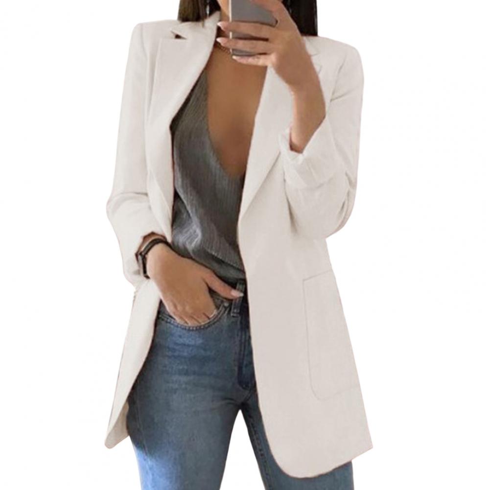 Coco | Lange Blazer met Reverskraag