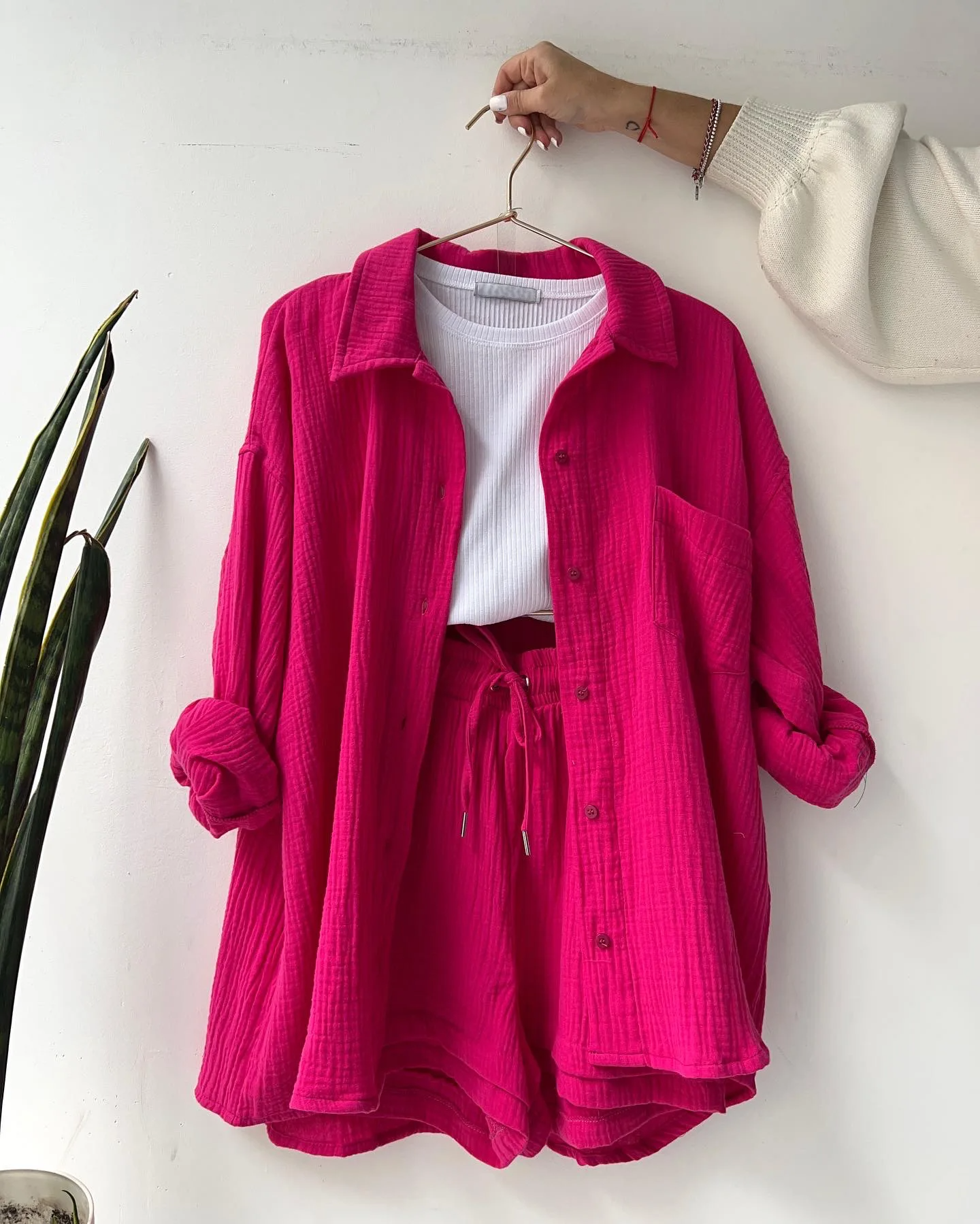 Capri | Luchtige lounge set met korte broek