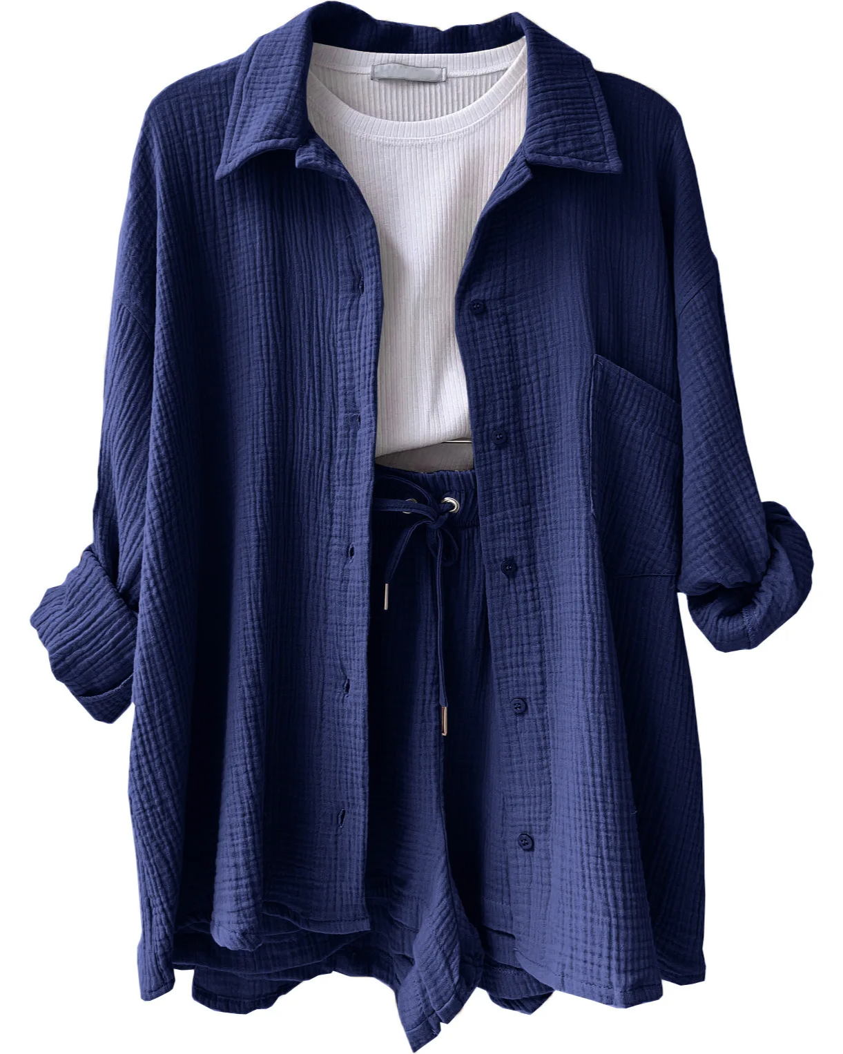 Capri | Luchtige lounge set met korte broek