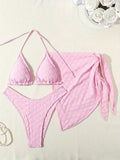 Loes | 3-delige bikini set met omslag
