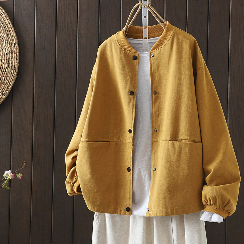 Fabienne | Oversized Boxy Jacket met Patches