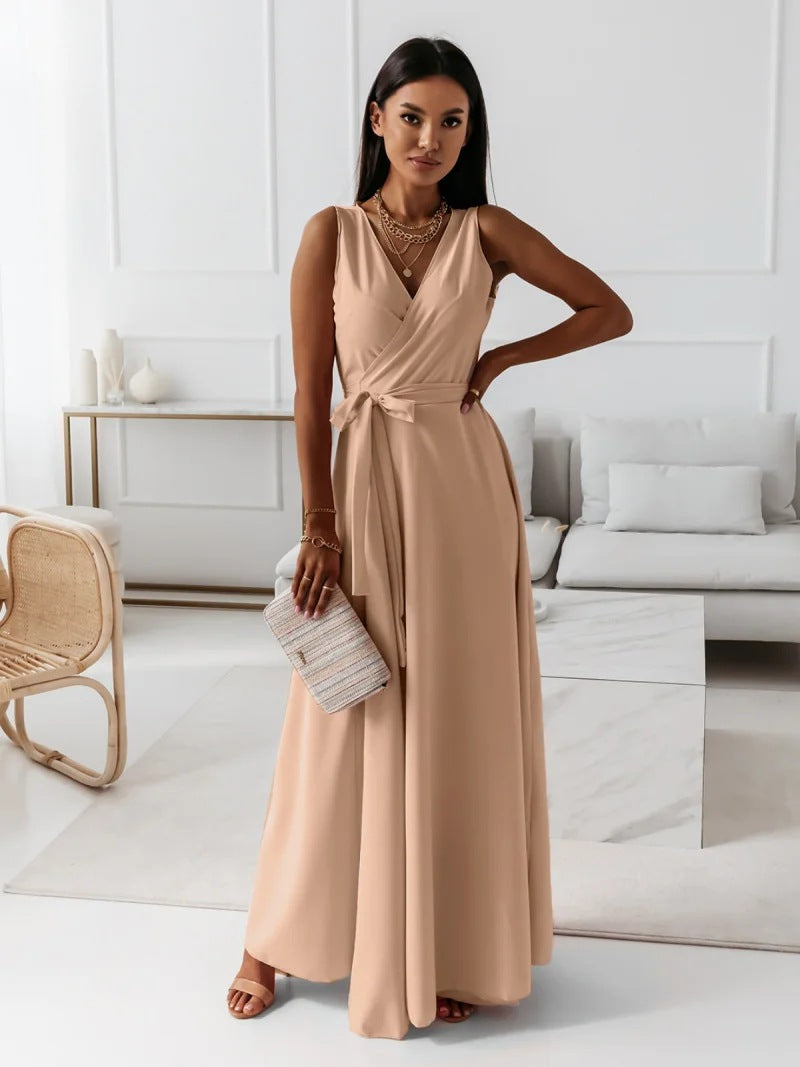 Zara | Avond Maxi-jurk met V-Hals