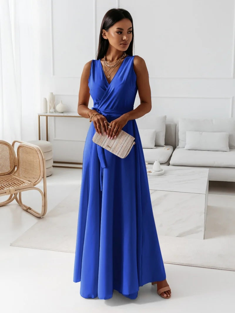 Zara | Avond Maxi-jurk met V-Hals