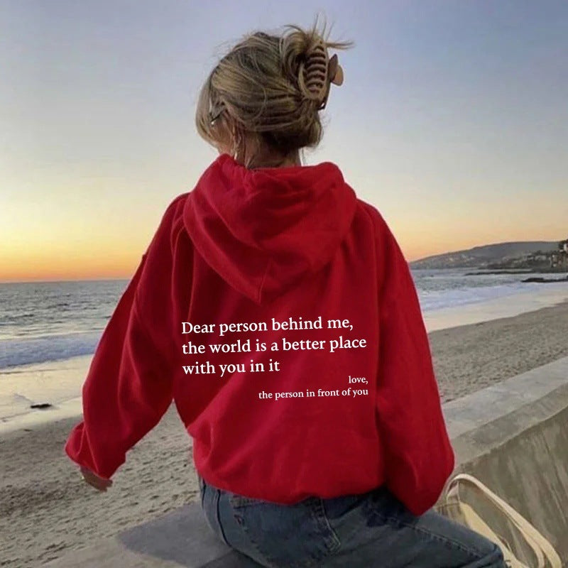 Remy | Unisex Hoodie met Tekstprint