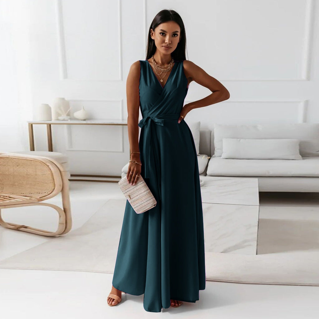 Zara | Avond Maxi-jurk met V-Hals