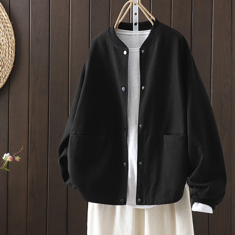 Fabienne | Oversized Boxy Jacket met Patches