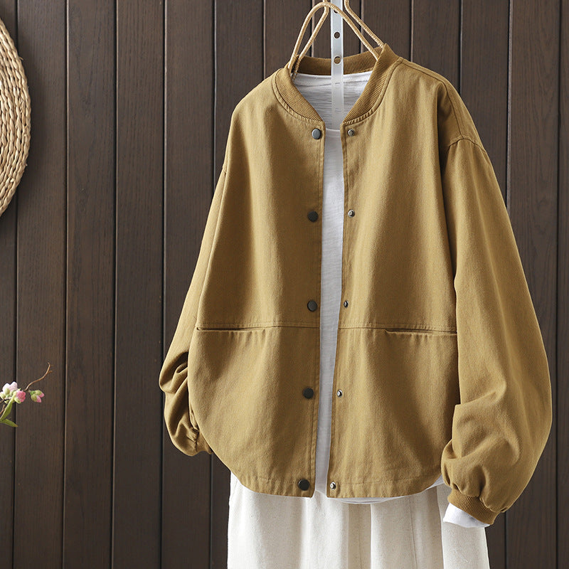 Fabienne | Oversized Boxy Jacket met Patches
