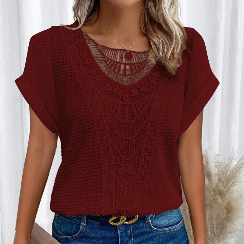 Farah | Gehaakte Top in Bohemian Stijl