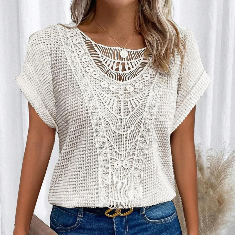 Farah | Gehaakte Top in Bohemian Stijl