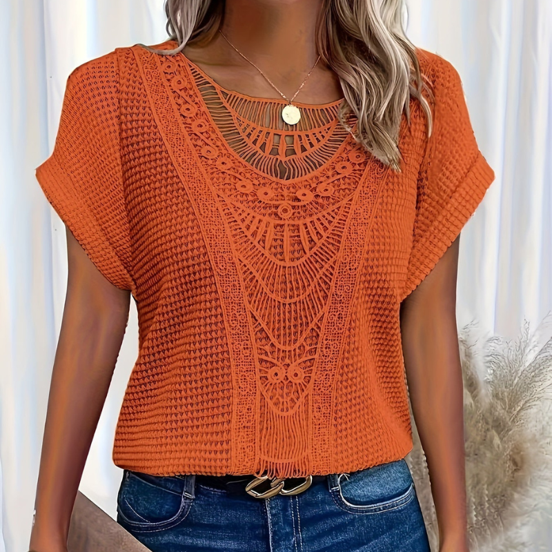 Farah | Gehaakte Top in Bohemian Stijl