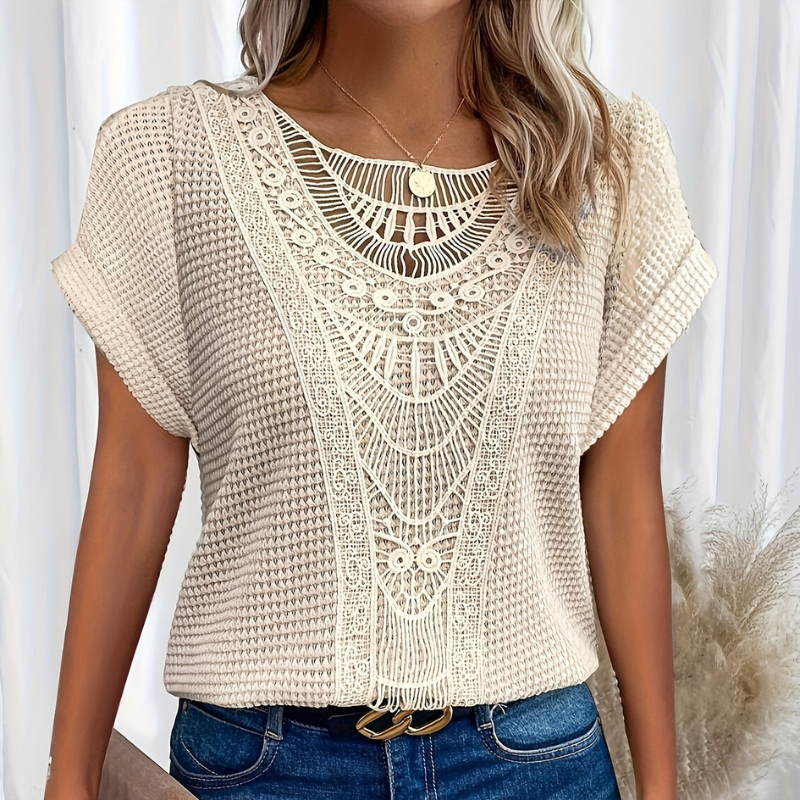 Farah | Gehaakte Top in Bohemian Stijl