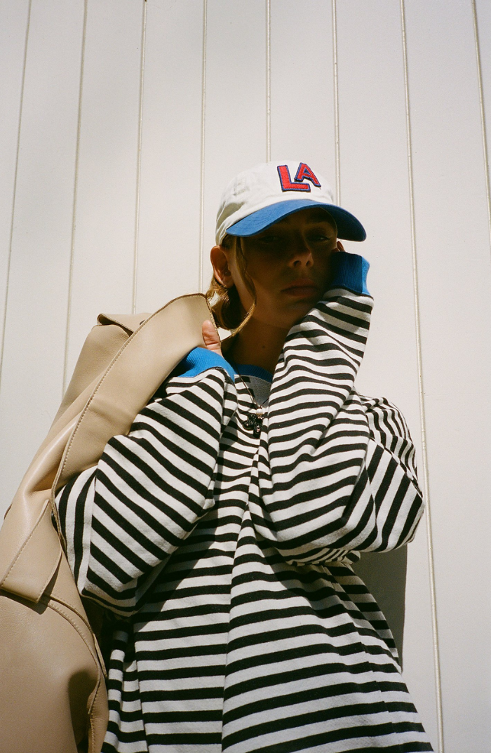 Blix | Oversized Gestreept Sweatshirt