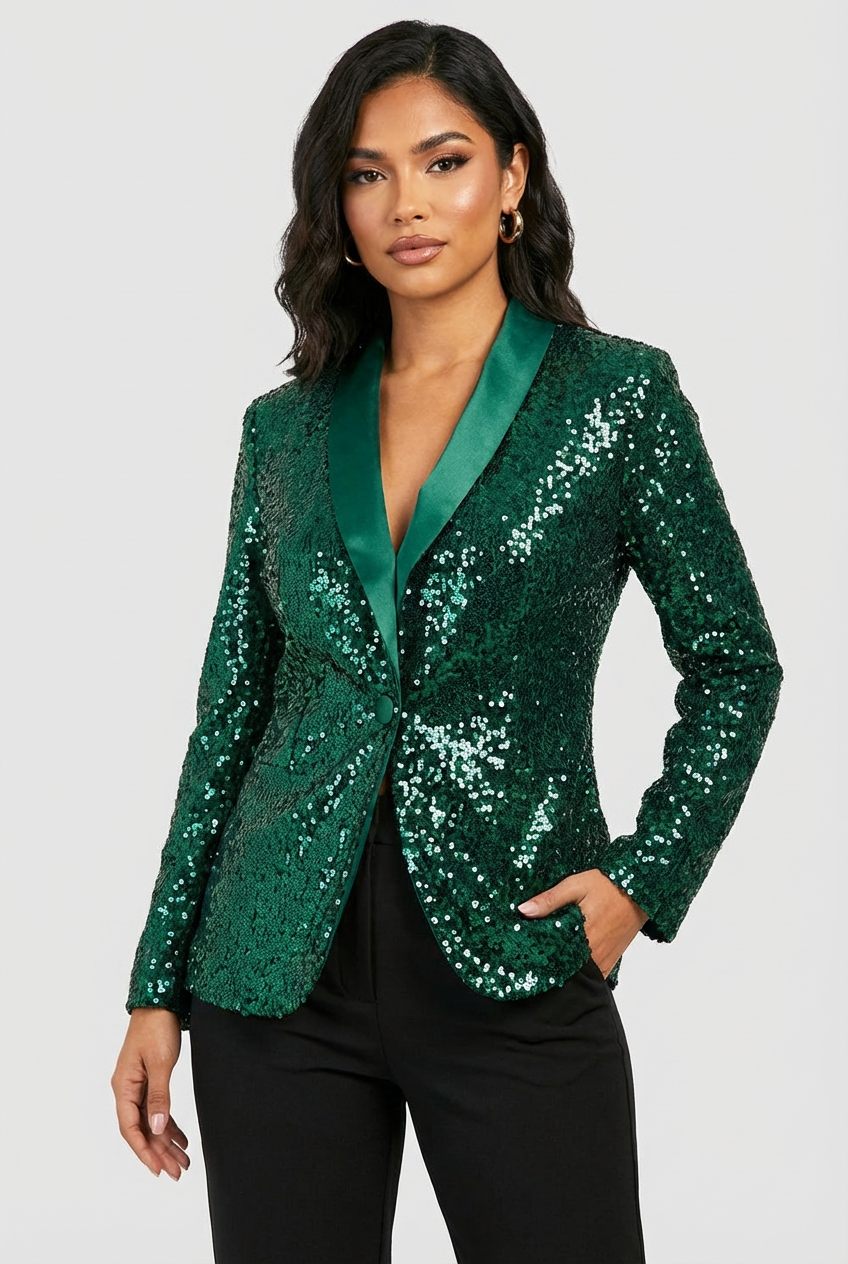 Lucienne | Pailletten Blazer