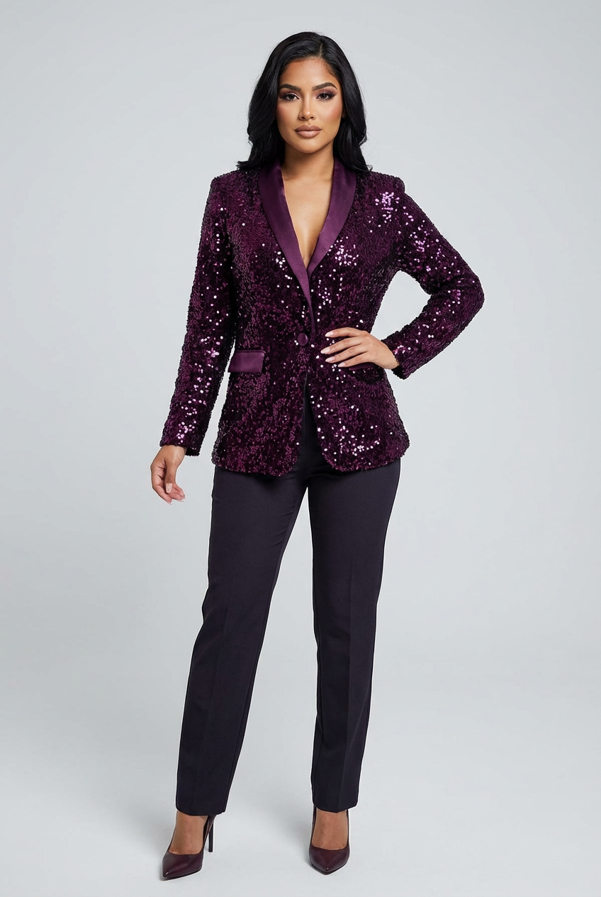 Lucienne | Pailletten Blazer