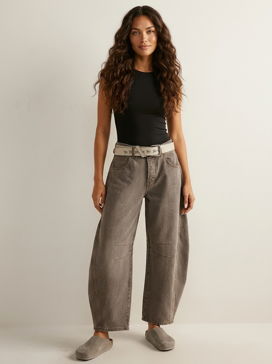 Noa | Relaxed barrel jeans
