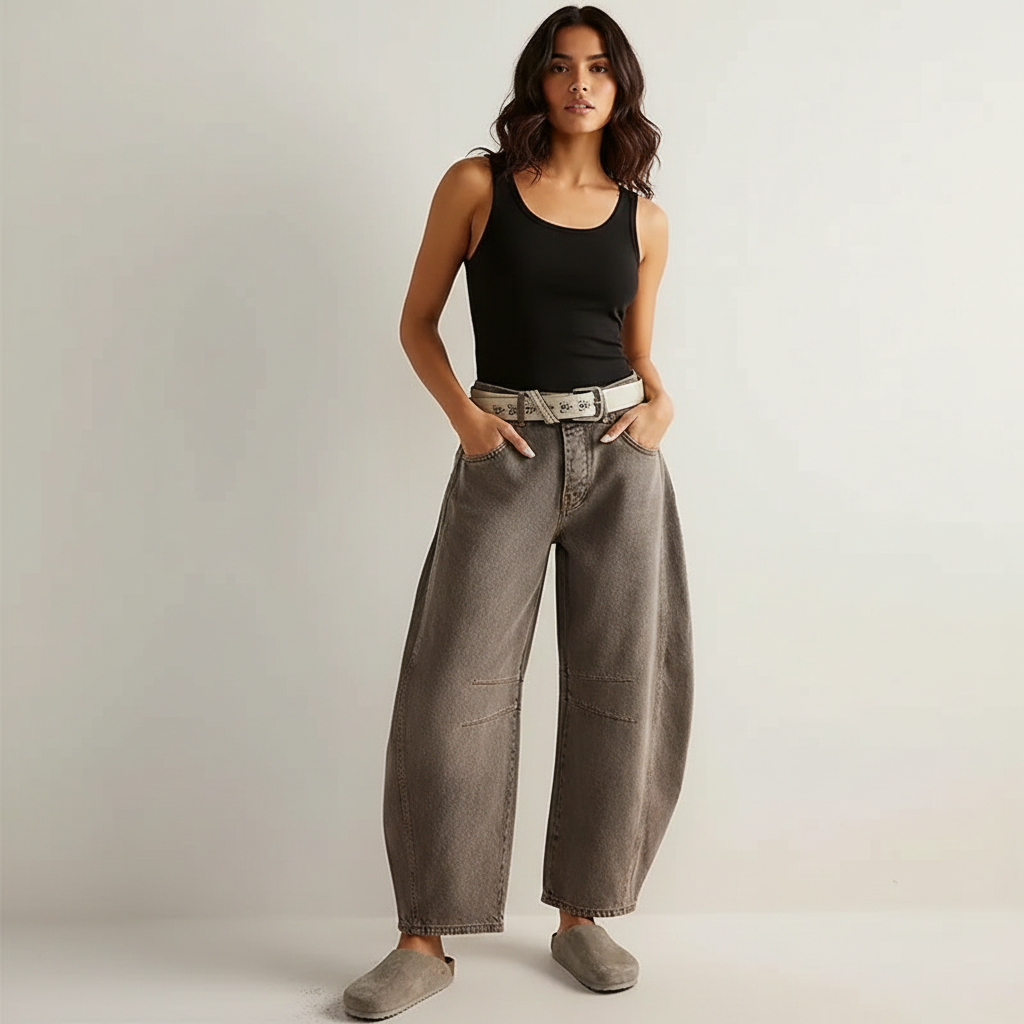 Noa | Relaxed barrel jeans