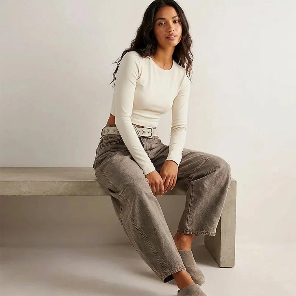 Noa | Relaxed barrel jeans