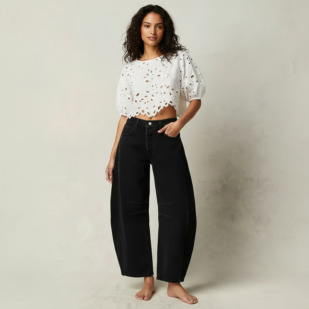 Noa | Relaxed barrel jeans