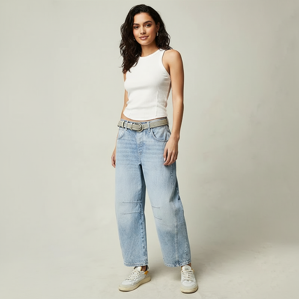 Noa | Relaxed barrel jeans