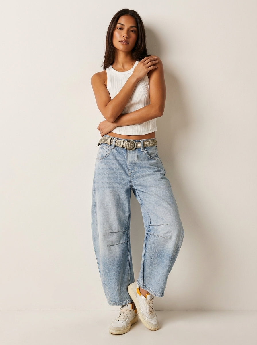 Noa | Relaxed barrel jeans