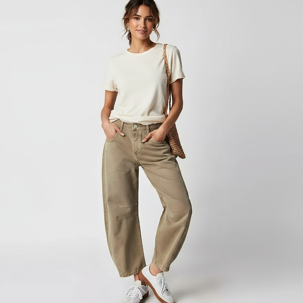 Noa | Relaxed barrel jeans
