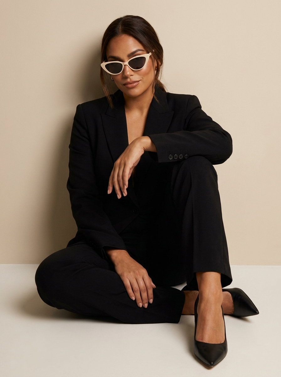 Valentina | Retro cat eye zonnebril