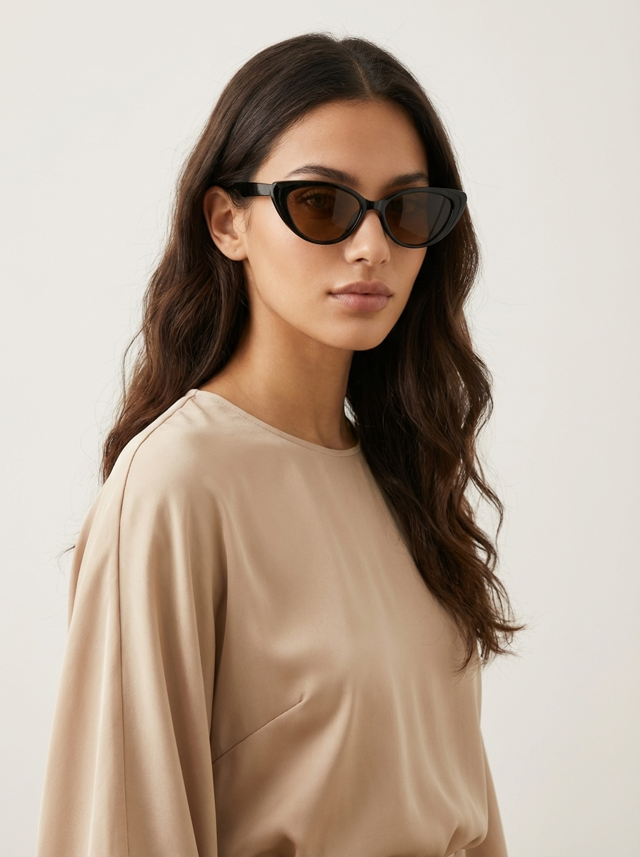 Valentina | Retro cat eye zonnebril