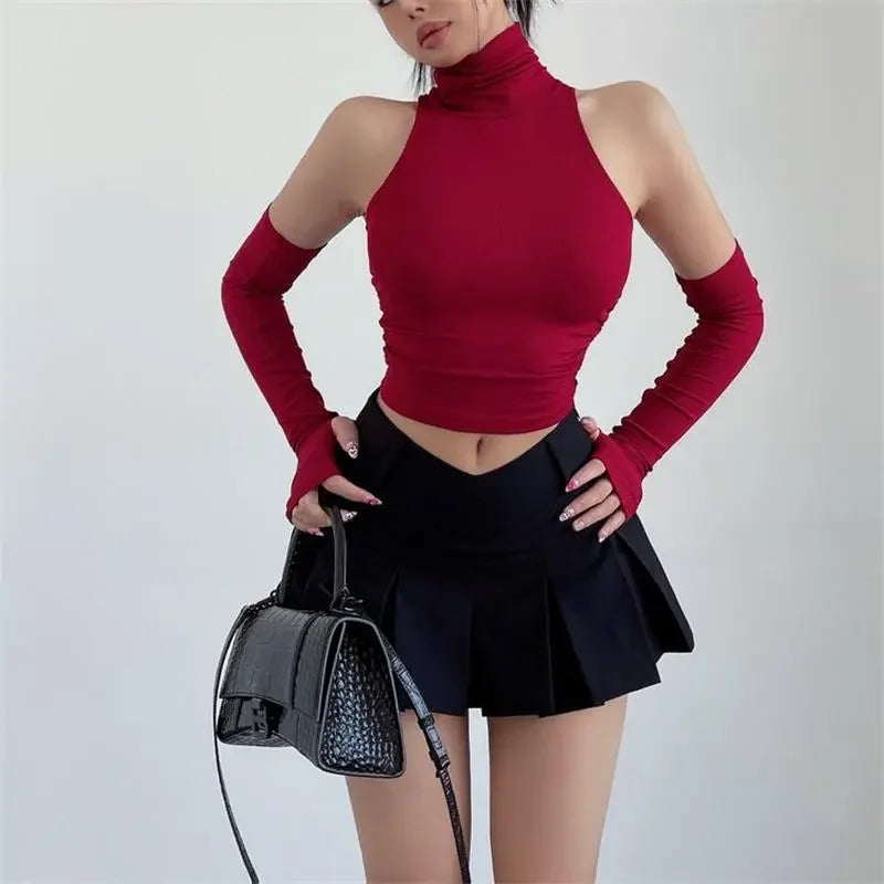 Leni | Coltrui top met losse mouwen